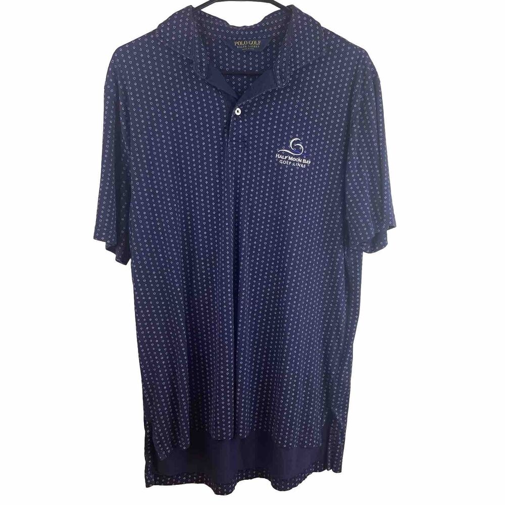 Polo GOLF  Mens Shirt Medium Short Sleeve All Over Print Suits Of Cards